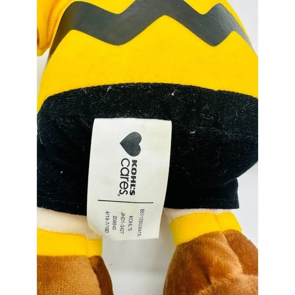 Charlie Brown Peanuts Plush Doll‎ Kohls Cares Stuffed Toy 12